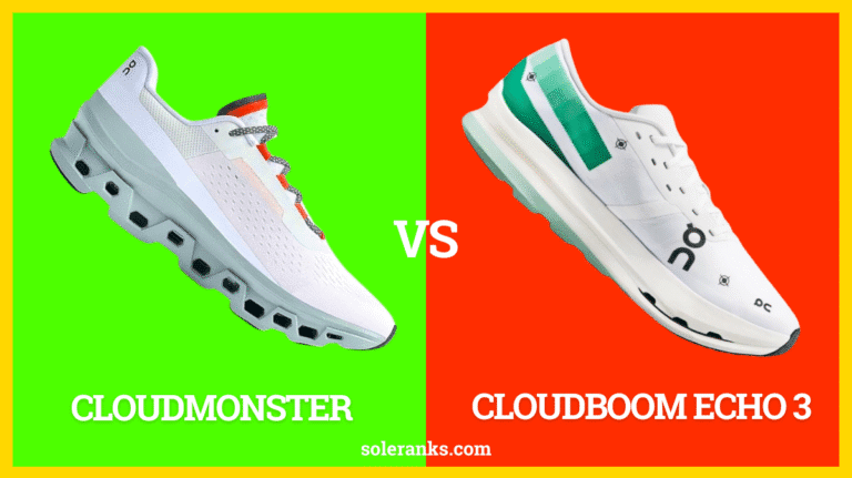 Cloudmonster vs On Cloudboom Echo 3