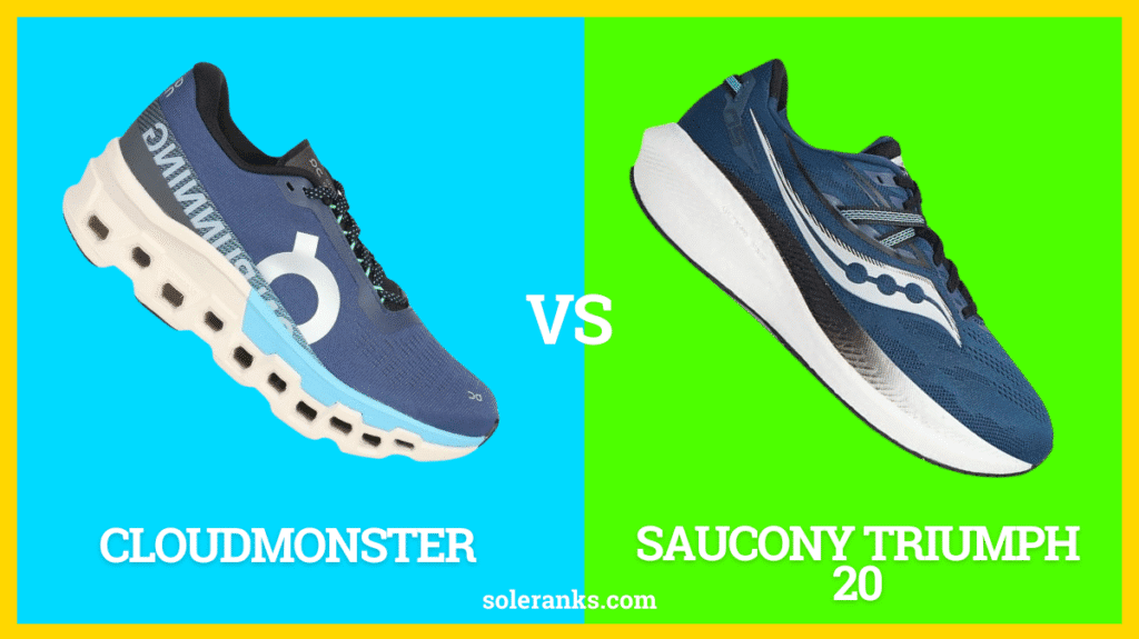 Cloudmonster vs Saucony Triumph 20