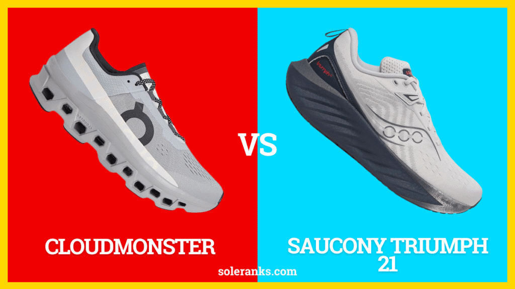 Cloudmonster vs Saucony Triumph 21